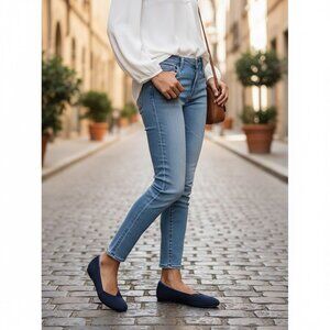 Rothy’s Blue Flats | Size 7.5 | Eco-Friendly & Chic